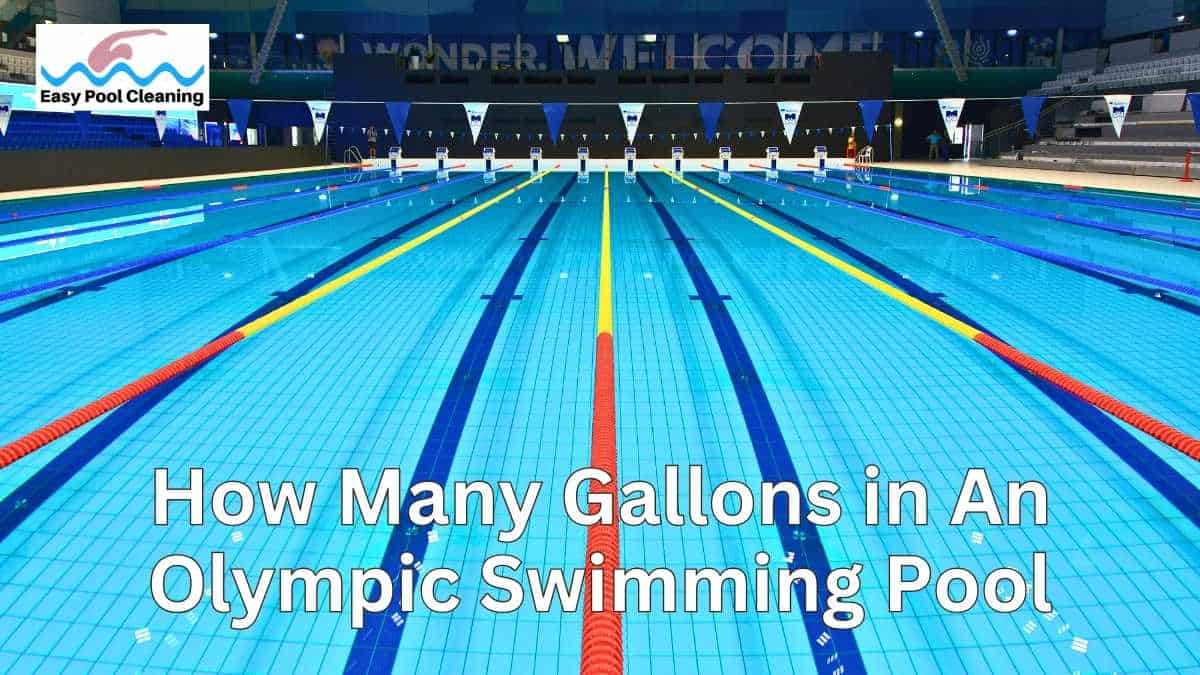 How Many Gallons In An Olympic Swimming Pool