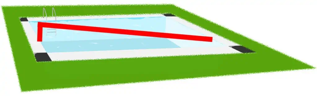 standard pool hose size