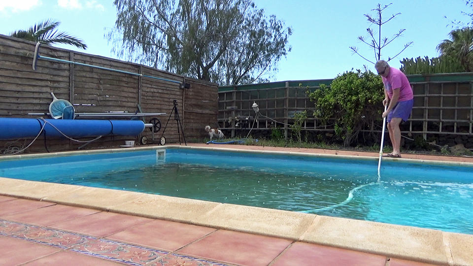 how do you clean a dirty pool