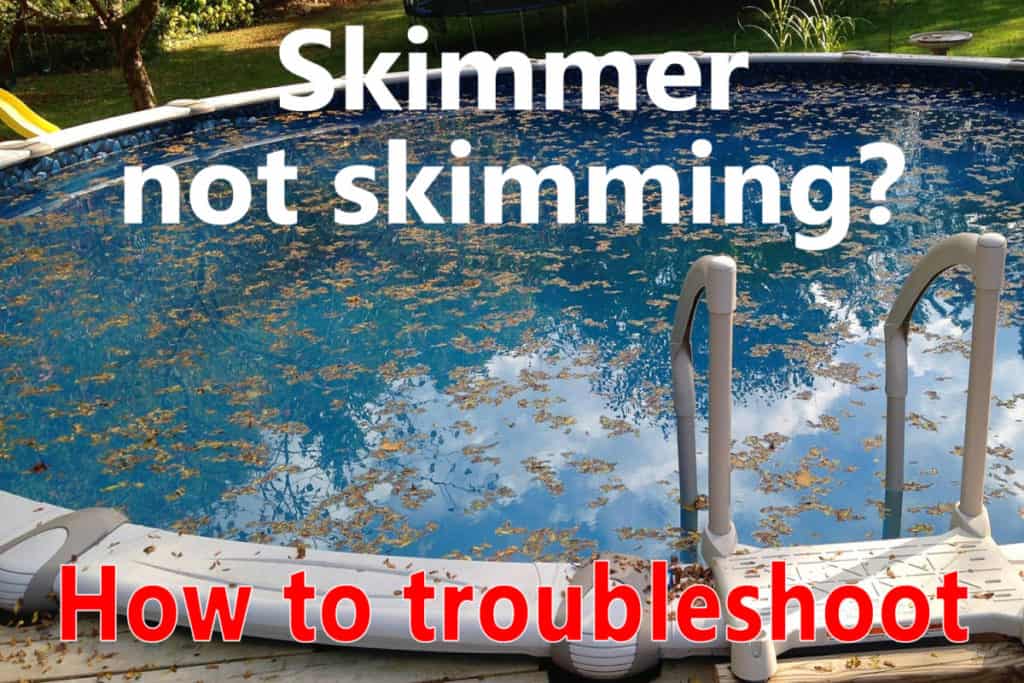 skimmer not skimming