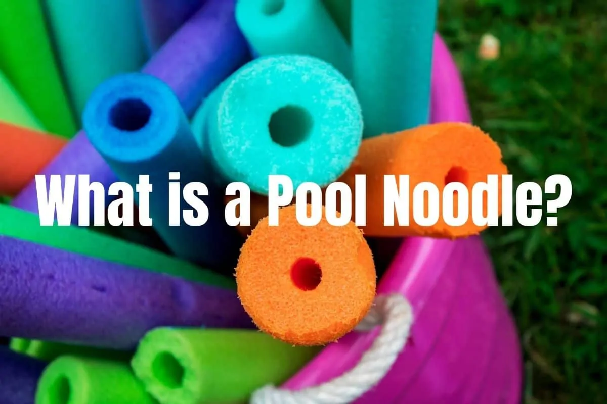 What is a Pool Noodle? What is a pool noodle made of?