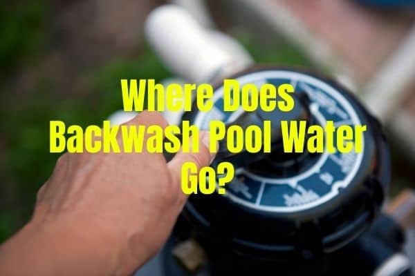 Where Does Backwash Pool Water Go?