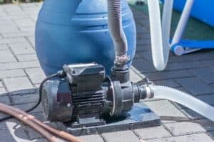 above ground pool pump leaking