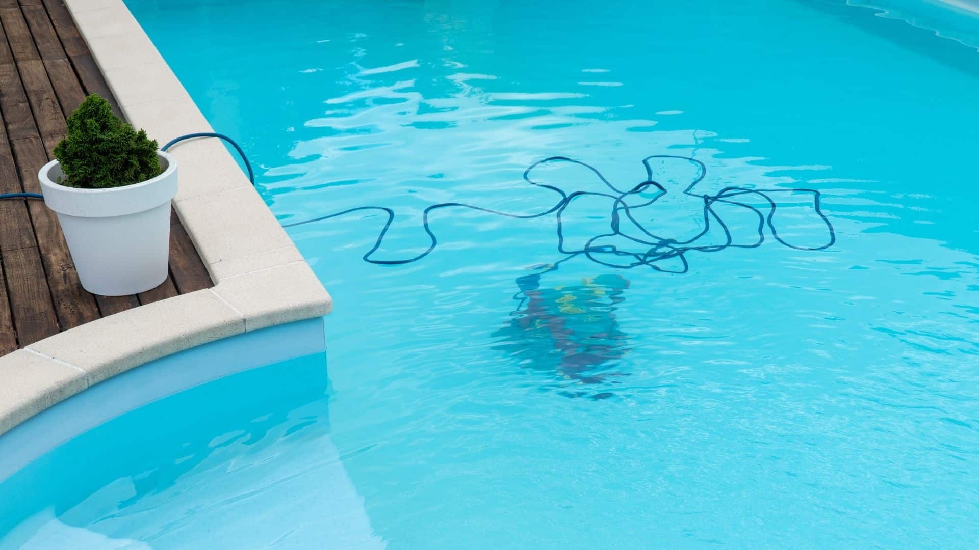 How long can you leave a robotic pool cleaner in the pool