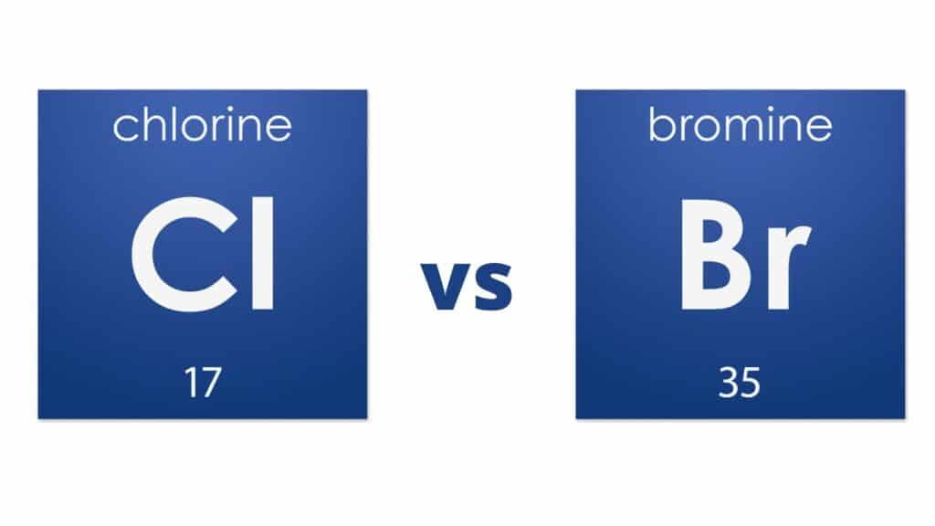 Chlorine vs bromine