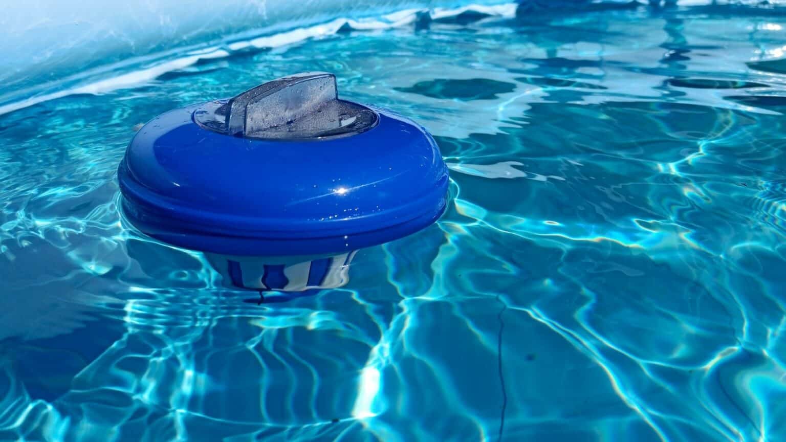 chlorine floater pool