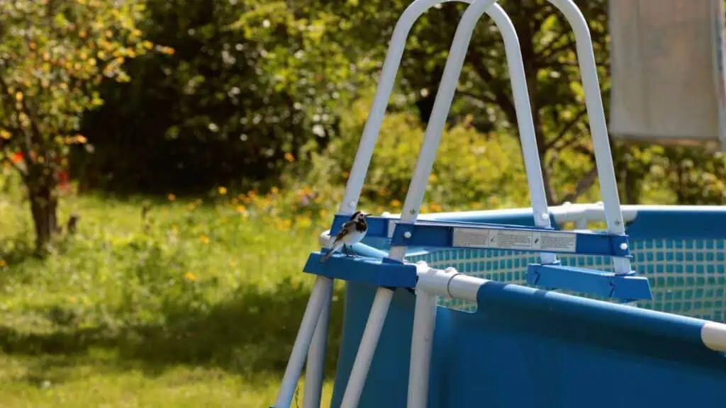 How to prevent pool steps from floating