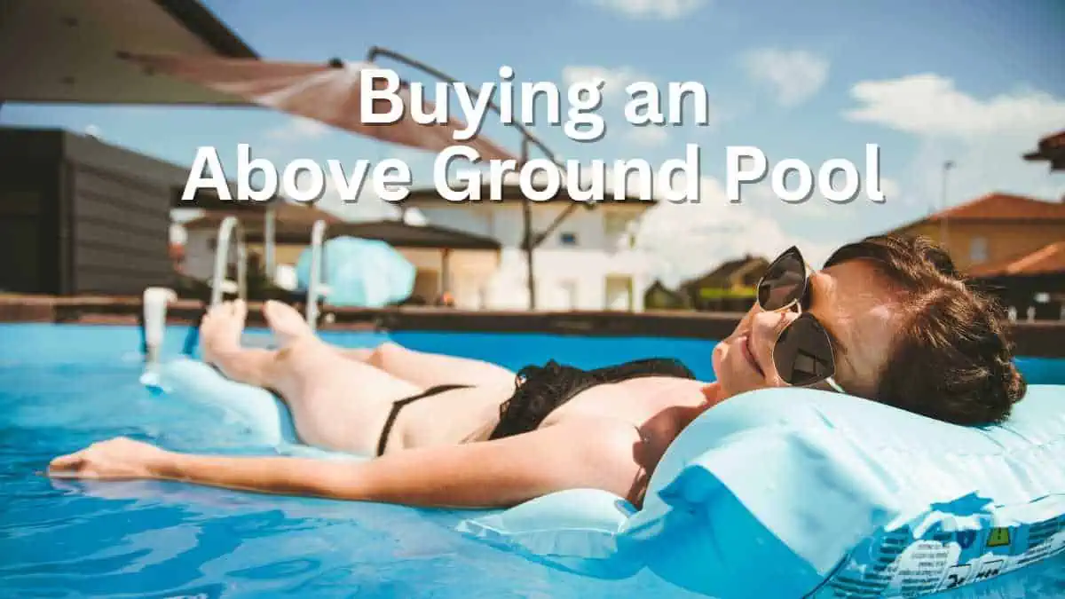 Tips For Buying an Above Ground Pool