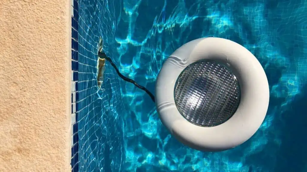 how to change inground pool light