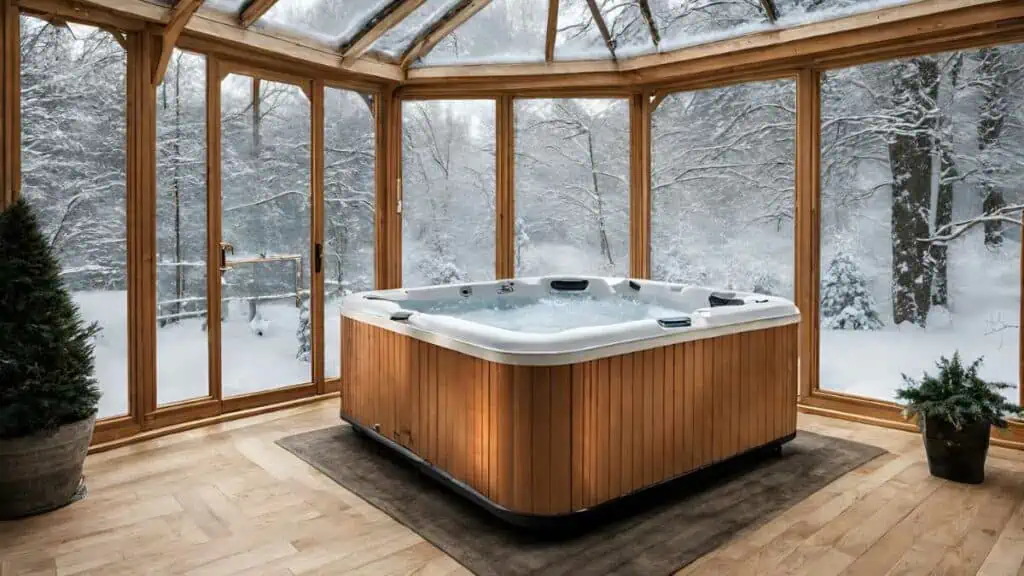 Can you have a hot tub in a conservatory