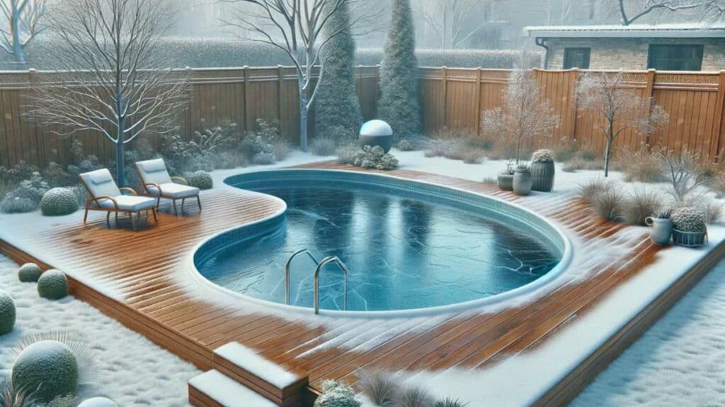 Will a Salt Water Pool Freeze