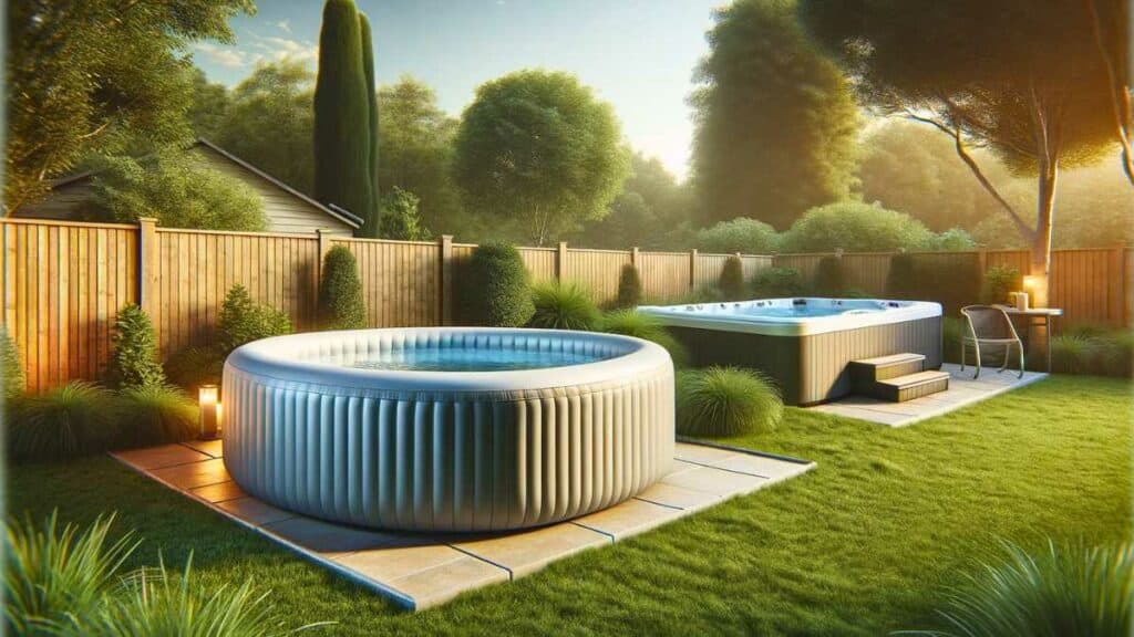 Main Differences Between Regular and Inflatable Hot Tubs