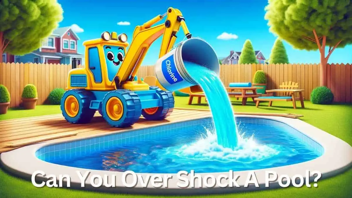 can you over shock a pool
