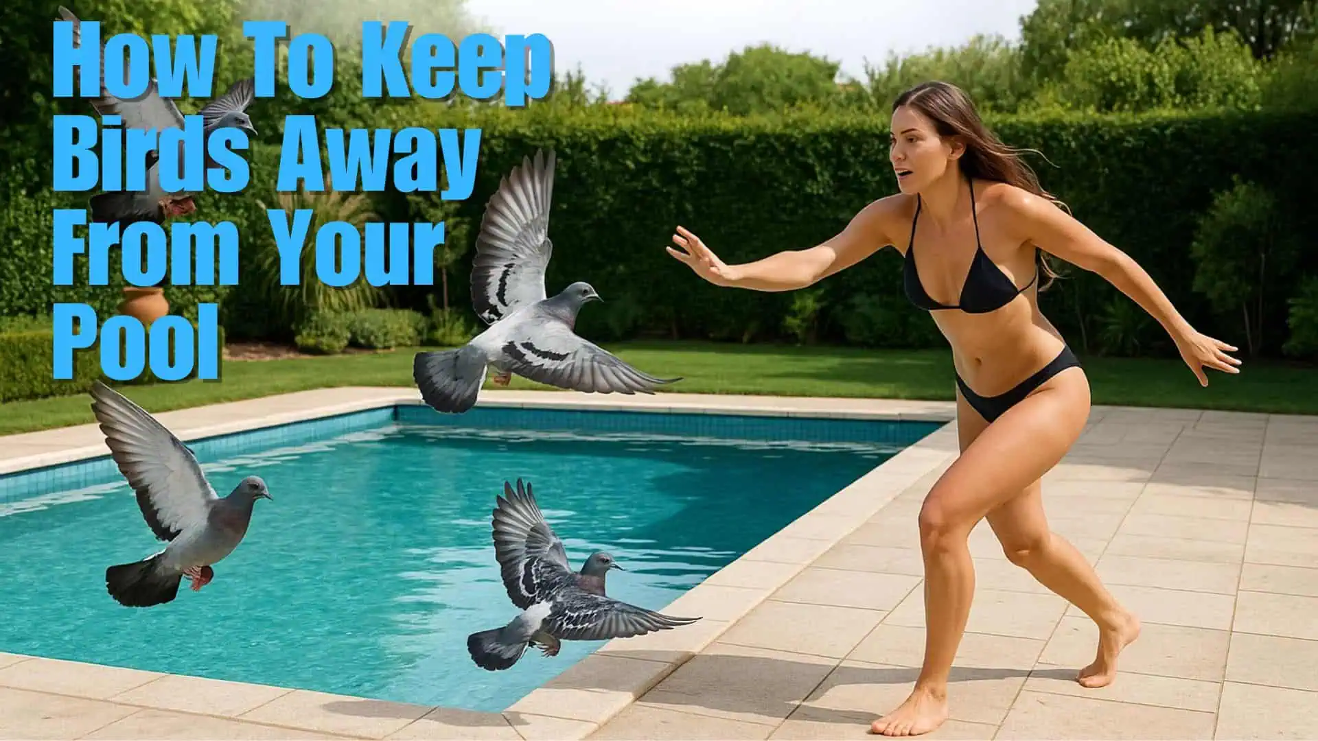 Easy Tips on How to Keep Birds Away from Pool Area