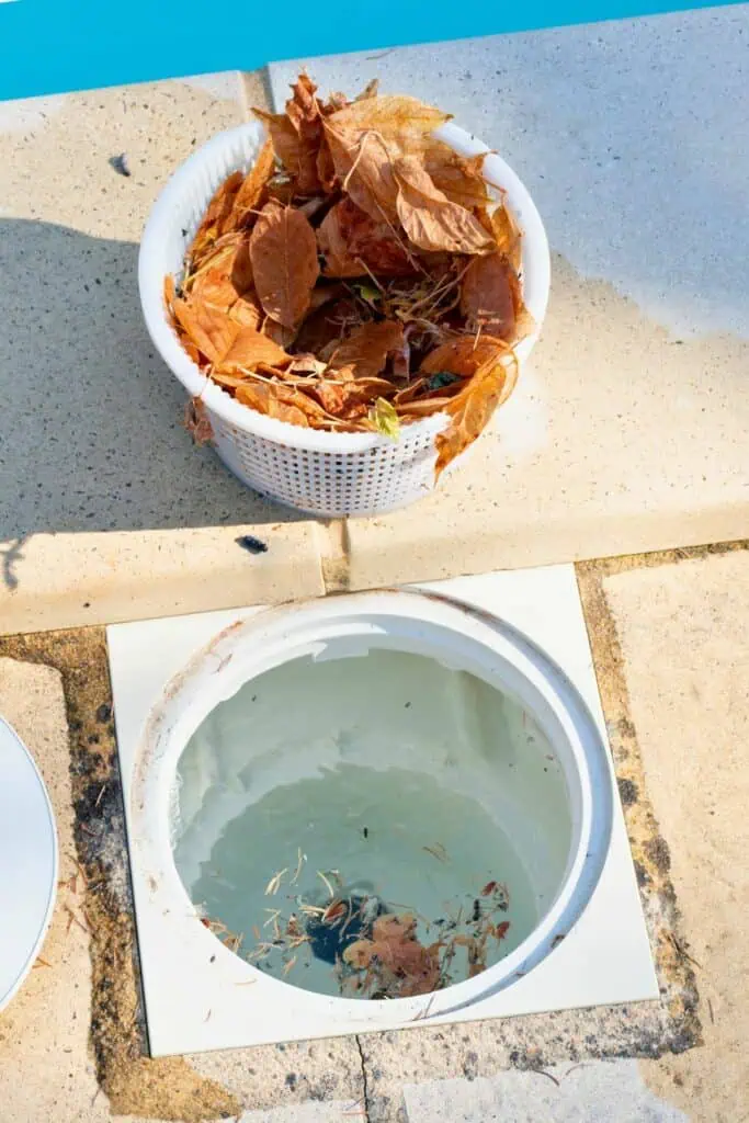 Cleaning the Skimmer Basket