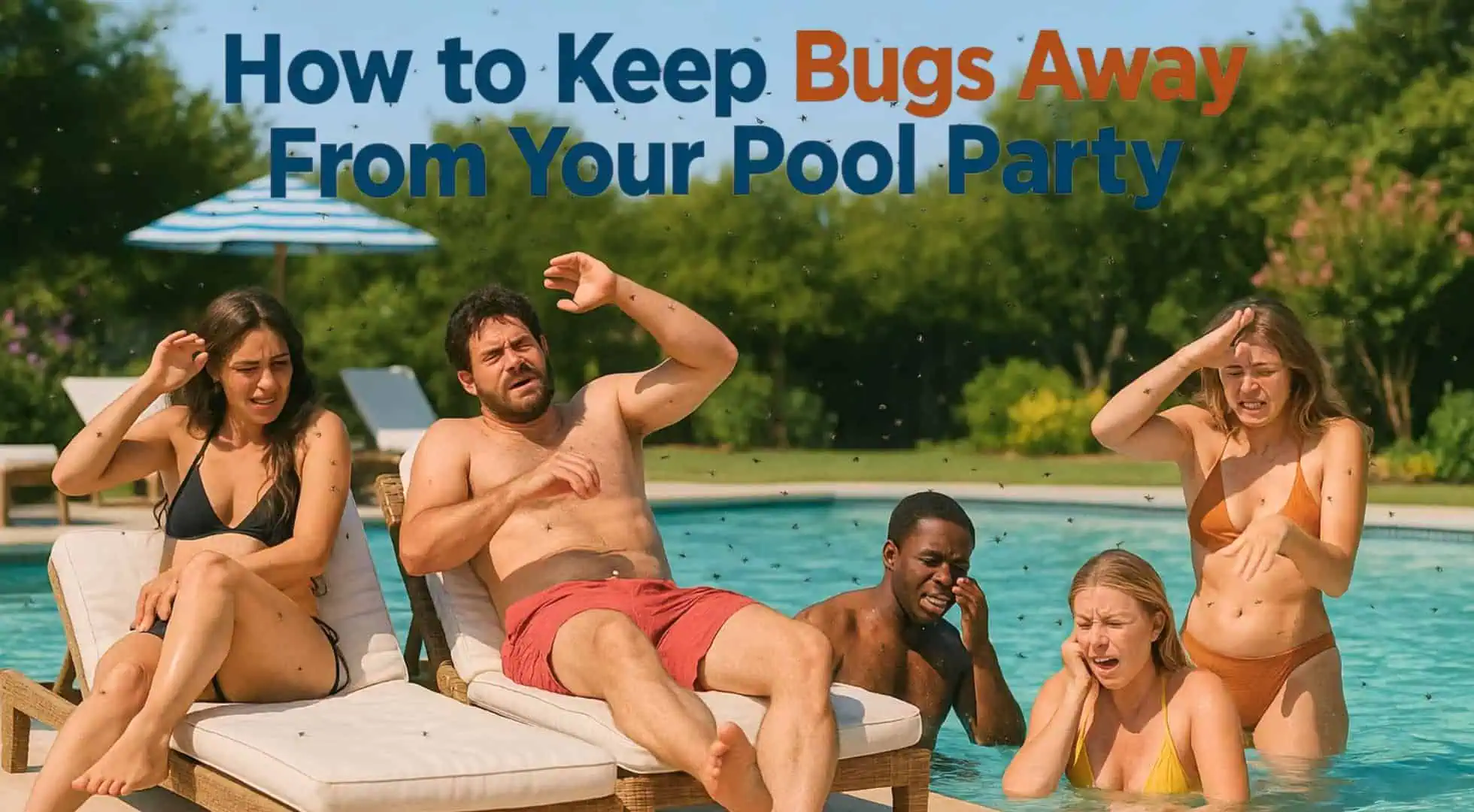 How to Keep Bugs Away From Your Pool Party