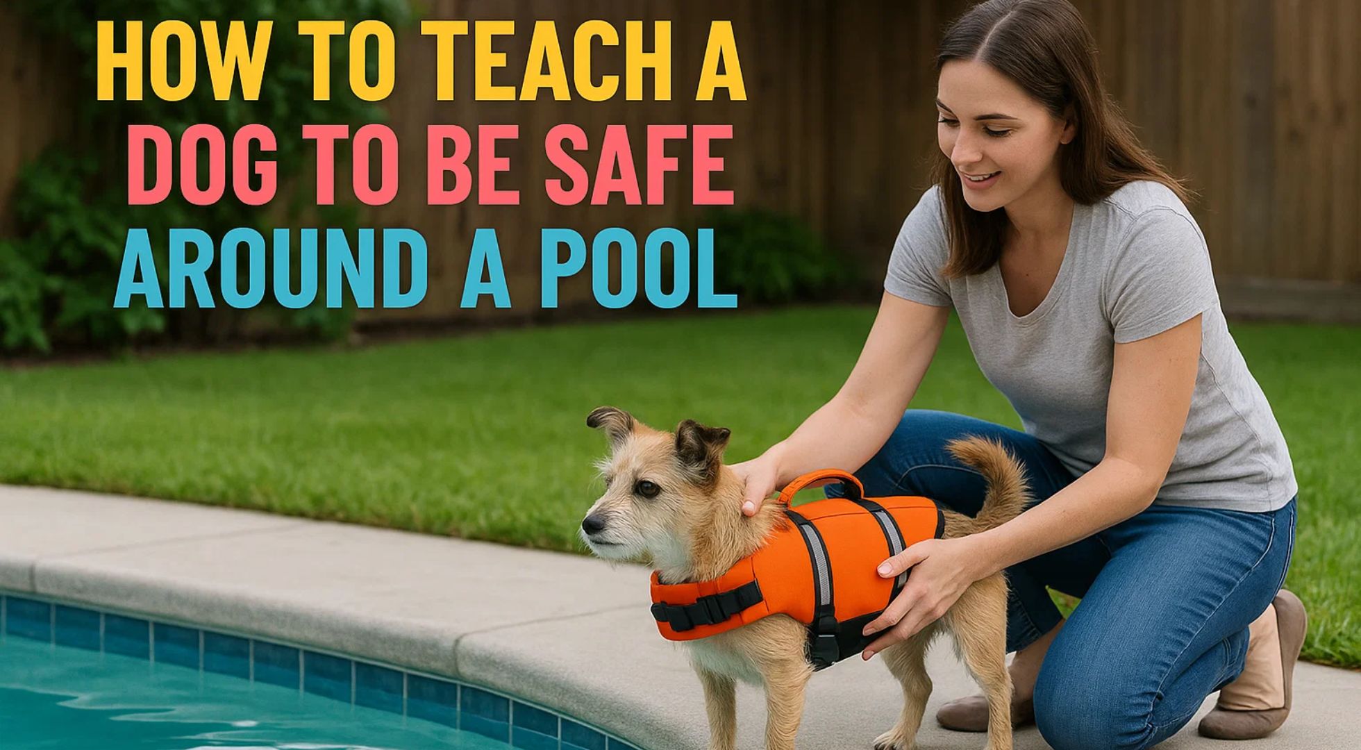 How to Teach a Dog to Be Safe Around a Pool: Step-by-Step Guide