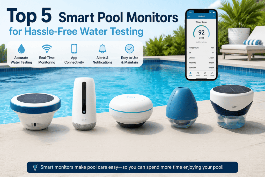 Top 5 Smart Pool Monitors for Hassle-Free Water Testing 1 Top 5 Smart Pool Monitors for Hassle-Free Water Testing 1