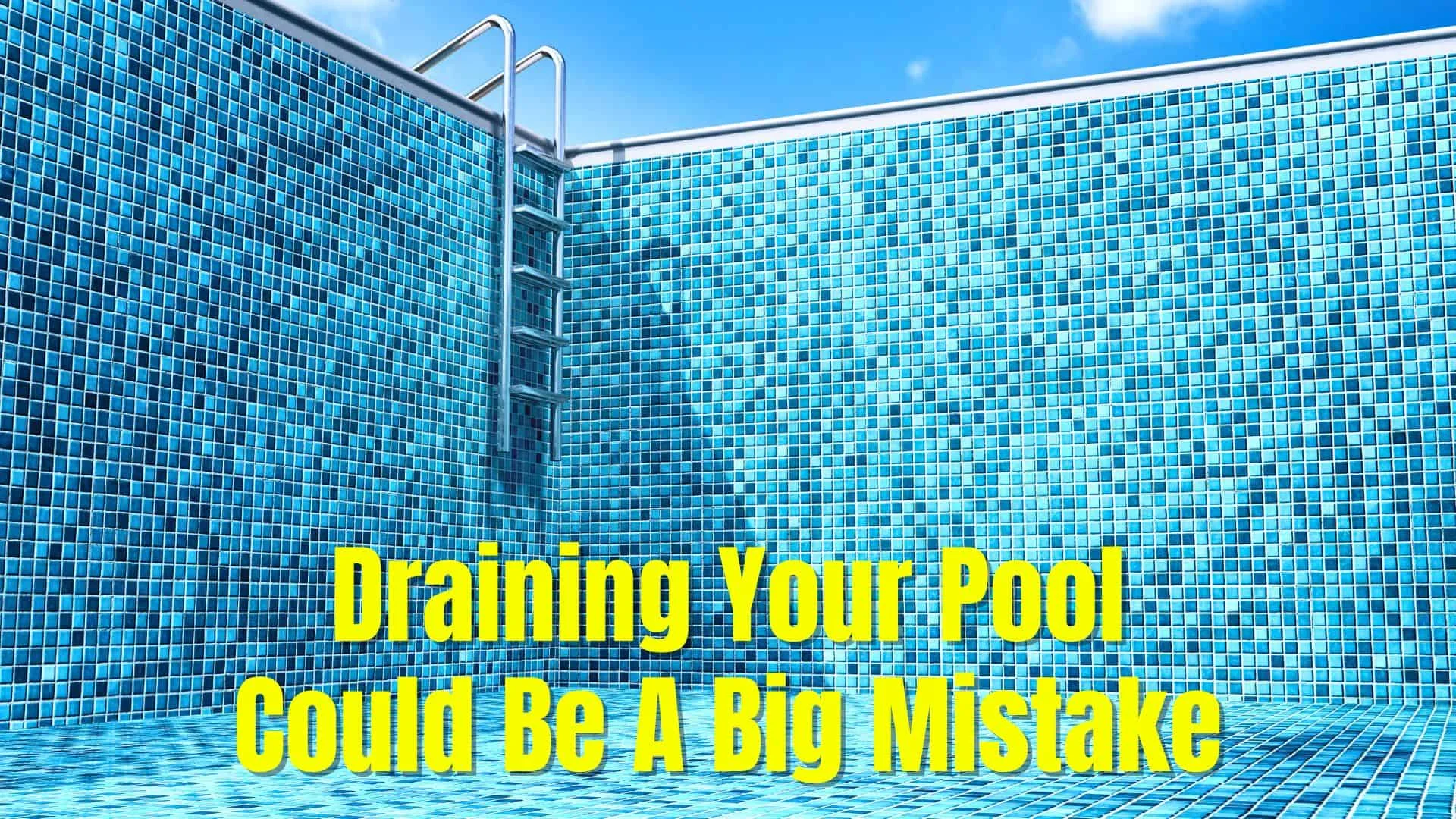 draining a pool featured image