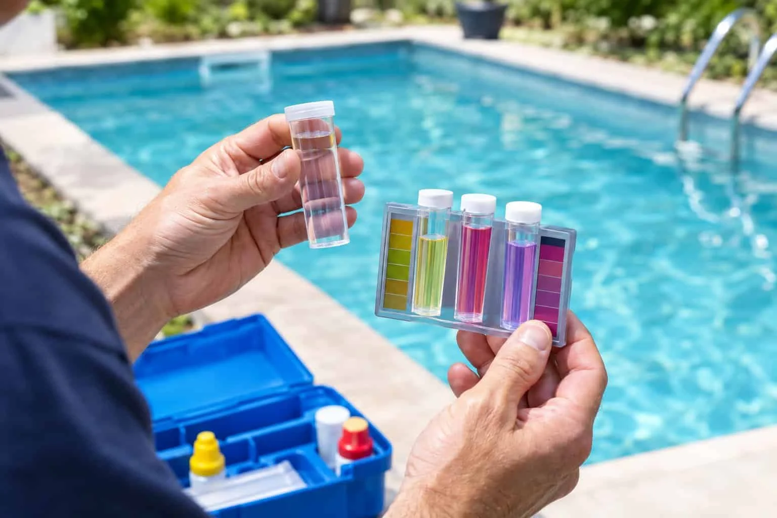 Pool Chlorine Levels: How to Read and Adjust Test Results 11 Pool Chlorine Levels: How to Read and Adjust Test Results