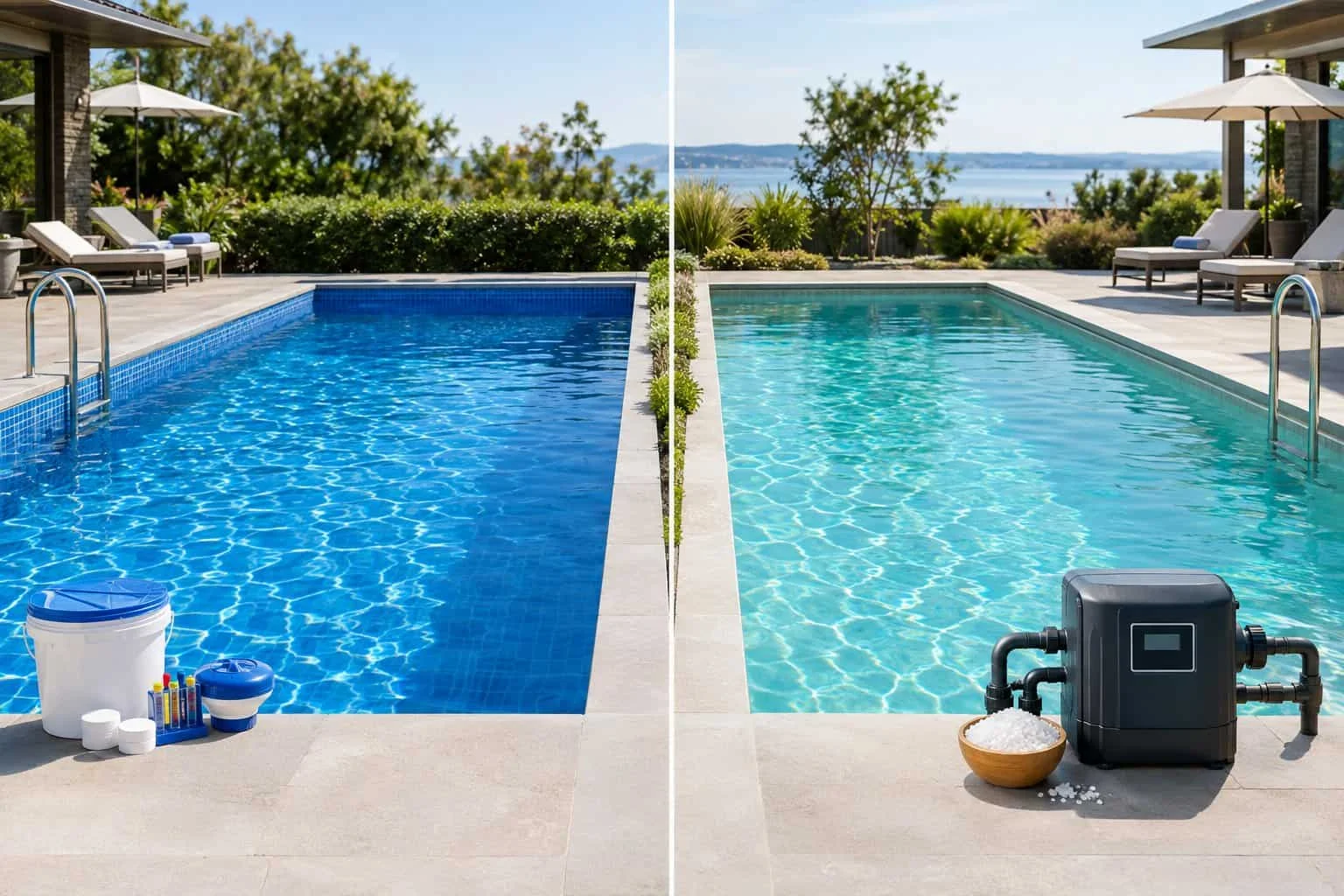 Chlorine Pool vs. Salt Water: Costs and Care in 2026 12 Chlorine Pool vs. Salt Water: Costs and Care in 2026